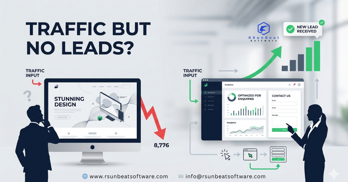 Why Your Website Looks Good But Still Doesn’t Generate Enquiries